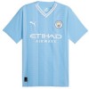 Camisola Manchester City 2023-24 Mahrez 26 Equipamento Principal Manga Curta